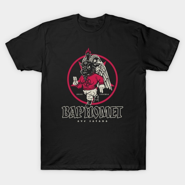 Baphomet T-Shirt by Dustin Wyatt Design